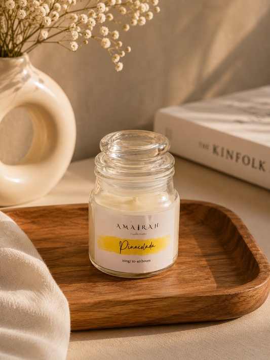 Luna jar candle