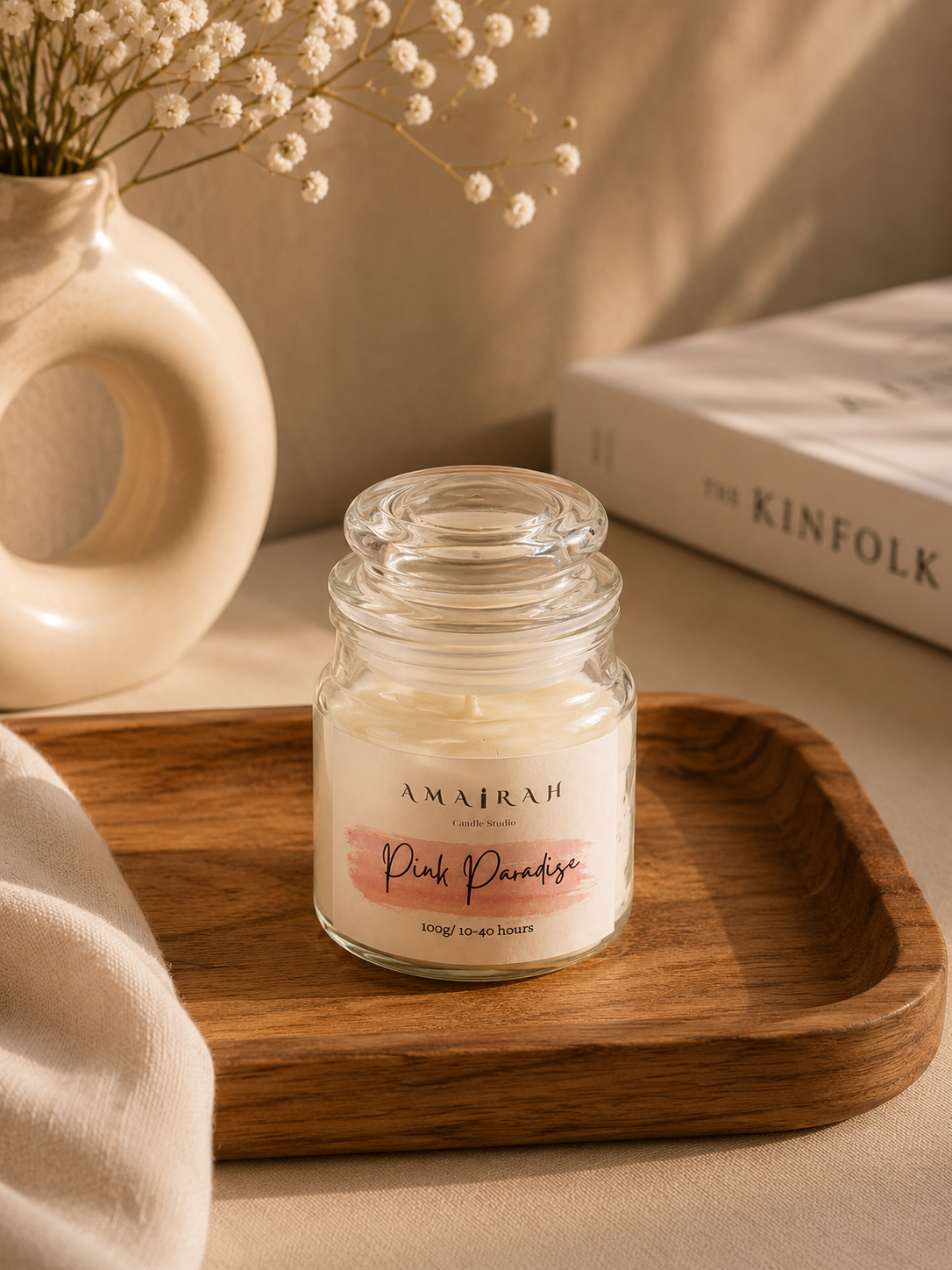 Luna jar candle