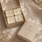 Square tealight candles box of 4