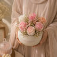 Fleur pot candle