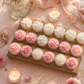Succulent tealights box of 4