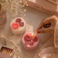 Floral jumbo tealight- box of 2