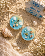 Ocean breeze jumbo tealight- box of 2