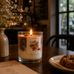 Coffee latte candle- large
