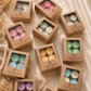 Round tealight candles box of 4