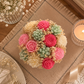 Bouquet bowl candle