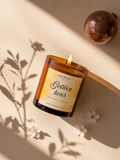 Golden hour candle
