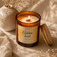 Golden hour candle