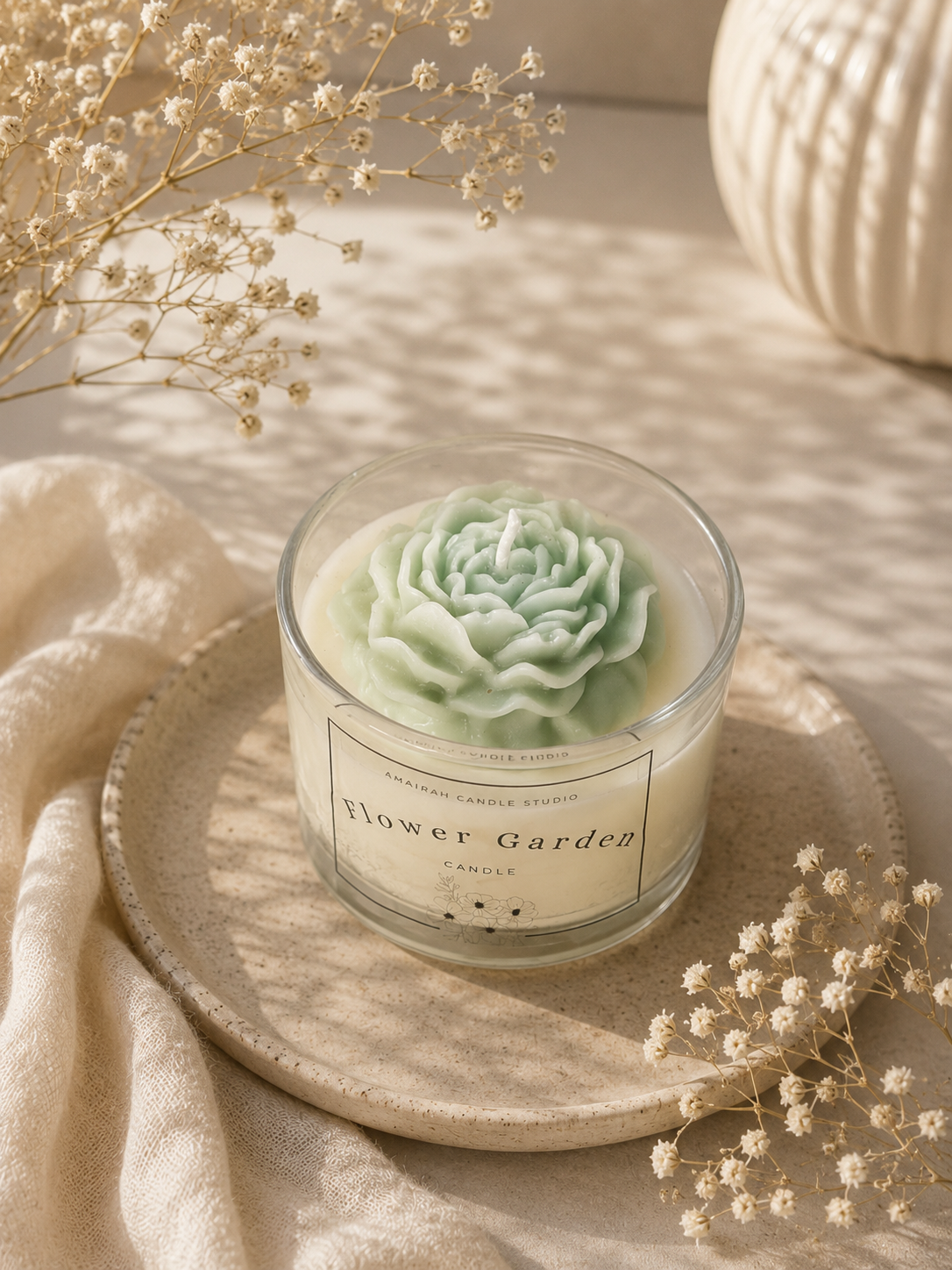 Wildflower candle- medium