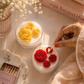 Floral jumbo tealight- box of 2