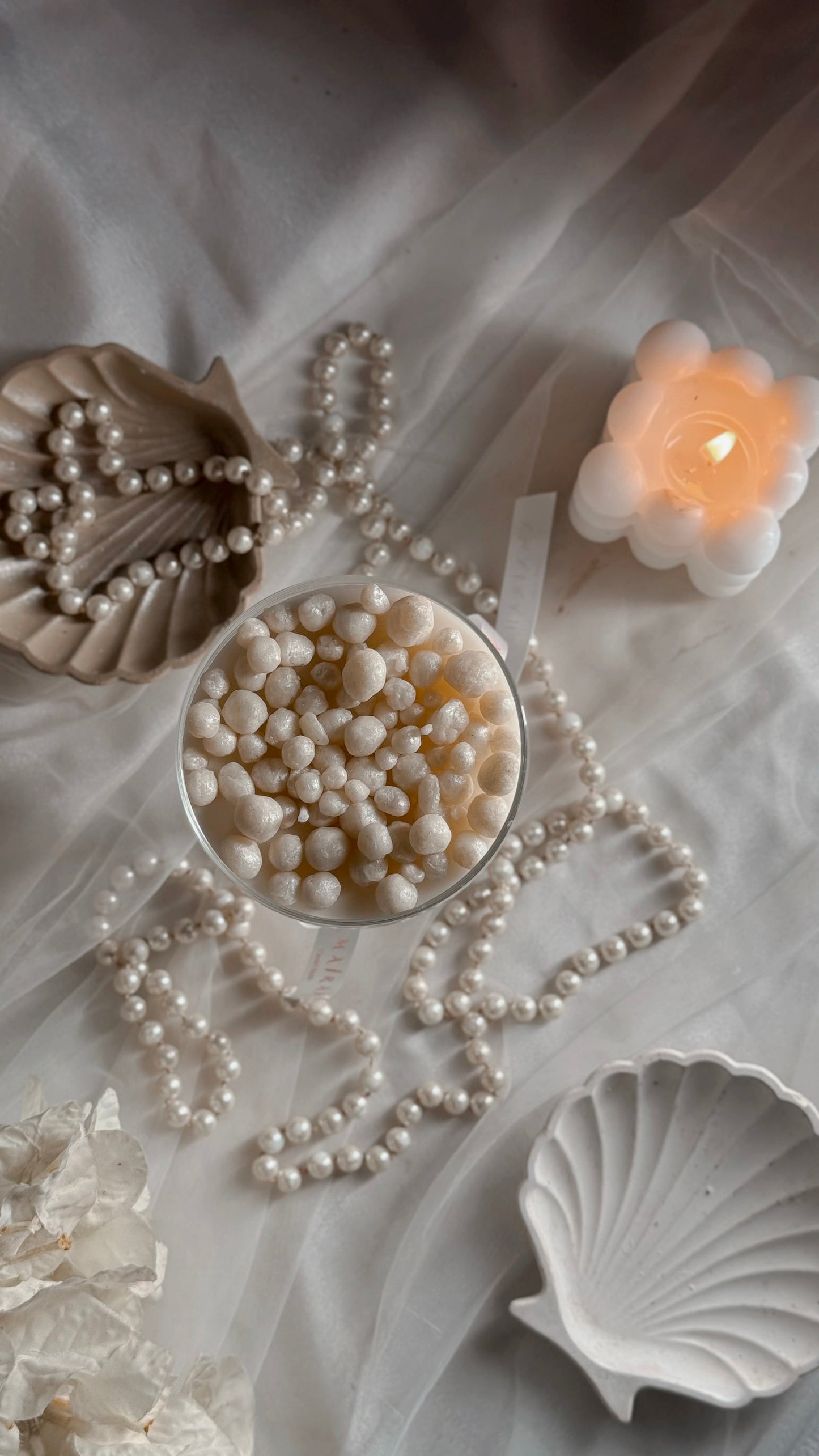 Pearl Veil candle